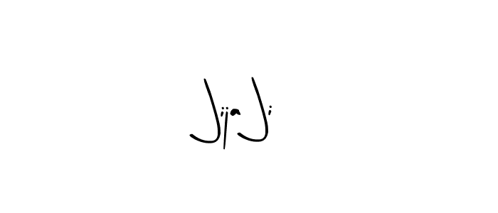 Create a beautiful signature design for name Jija Ji. With this signature (Arty Signature) fonts, you can make a handwritten signature for free. Jija Ji signature style 8 images and pictures png