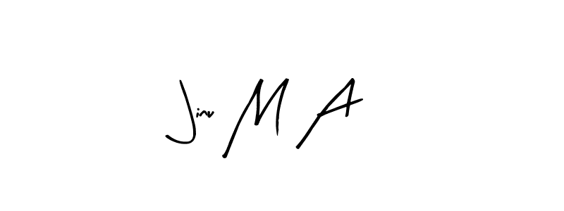 You can use this online signature creator to create a handwritten signature for the name Jinu M A. This is the best online autograph maker. Jinu M A signature style 8 images and pictures png