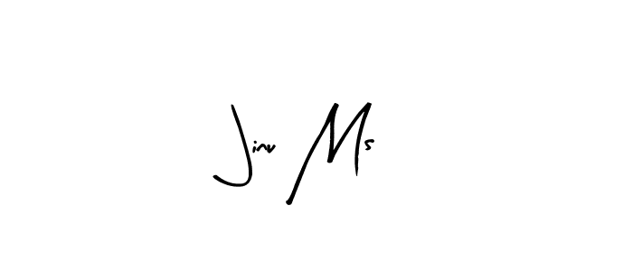 Also we have Jinu Ms name is the best signature style. Create professional handwritten signature collection using Arty Signature autograph style. Jinu Ms signature style 8 images and pictures png