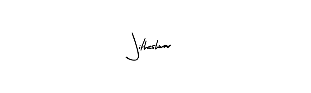 It looks lik you need a new signature style for name Jitheshwar. Design unique handwritten (Arty Signature) signature with our free signature maker in just a few clicks. Jitheshwar signature style 8 images and pictures png