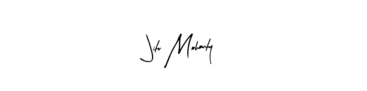 Design your own signature with our free online signature maker. With this signature software, you can create a handwritten (Arty Signature) signature for name Jitu Mohanty. Jitu Mohanty signature style 8 images and pictures png