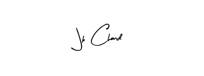 Create a beautiful signature design for name Jk Chand. With this signature (Arty Signature) fonts, you can make a handwritten signature for free. Jk Chand signature style 8 images and pictures png