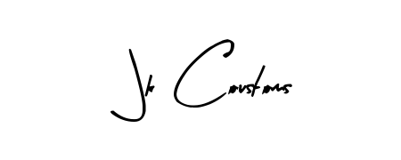 The Arty Signature handwriting style adds charm and authenticity to name Jk Coustoms. A wonderful choice for personal thank-you notes. Jk Coustoms signature style 8 images and pictures png