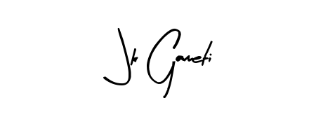 Style your name Jk Gameti with confidence using Arty Signature signature design. Simple, elegant, and ready for immediate document use. Jk Gameti signature style 8 images and pictures png