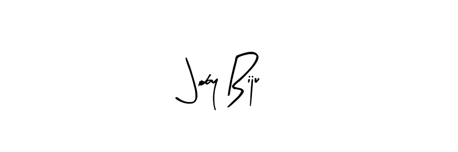 Also we have Joby Biju name is the best signature style. Create professional handwritten signature collection using Arty Signature autograph style. Joby Biju signature style 8 images and pictures png