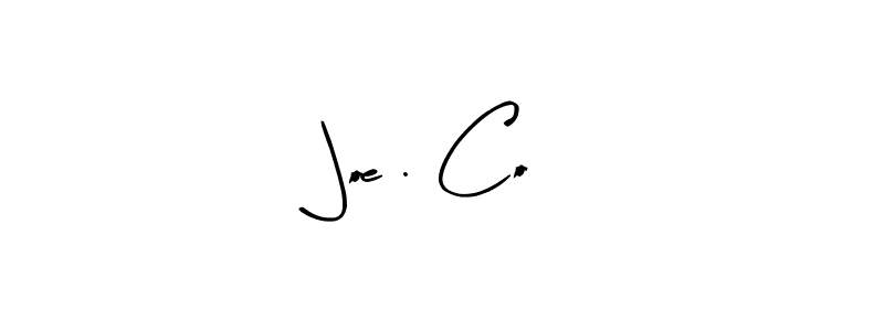 How to Draw Joe . Co signature style? Arty Signature is a latest design signature styles for name Joe . Co. Joe . Co signature style 8 images and pictures png