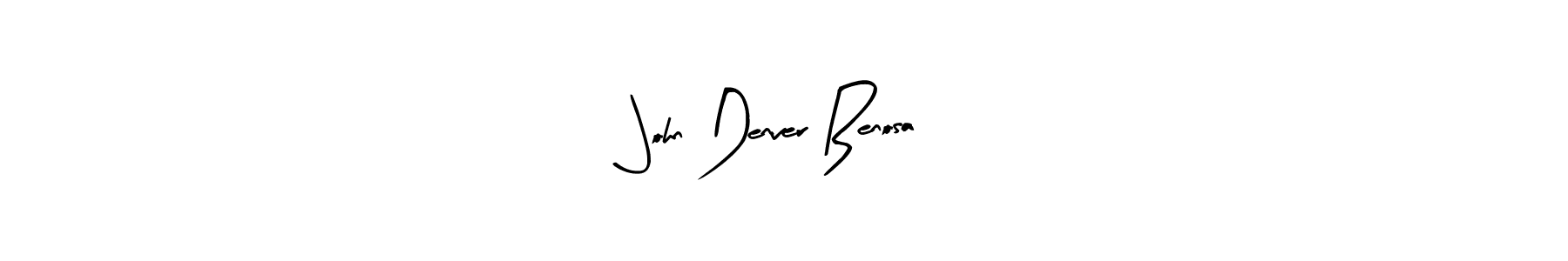 How to make John Denver Benosa signature? Arty Signature is a professional autograph style. Create handwritten signature for John Denver Benosa name. John Denver Benosa signature style 8 images and pictures png