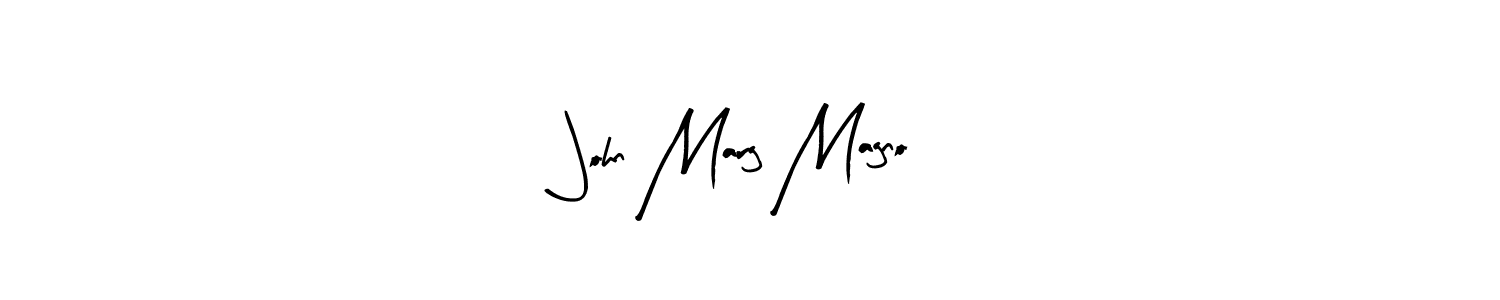 Also You can easily find your signature by using the search form. We will create John Marg Magno name handwritten signature images for you free of cost using Arty Signature sign style. John Marg Magno signature style 8 images and pictures png