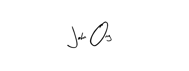 How to make John Ong signature? Arty Signature is a professional autograph style. Create handwritten signature for John Ong name. John Ong signature style 8 images and pictures png