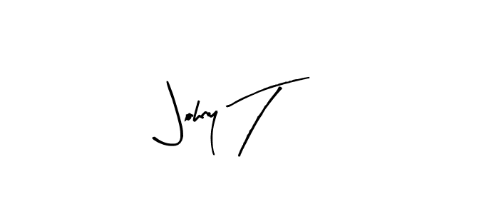if you are searching for the best signature style for your name Johny T. so please give up your signature search. here we have designed multiple signature styles  using Arty Signature. Johny T signature style 8 images and pictures png