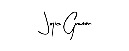 You should practise on your own different ways (Arty Signature) to write your name (Jojie Guzman) in signature. Don't let someone else do it for you. Jojie Guzman signature style 8 images and pictures png