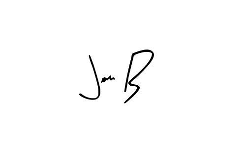 The best way (Arty Signature) to make a short signature is to pick only two or three words in your name. The name Jom B include a total of six letters. For converting this name. Jom B signature style 8 images and pictures png