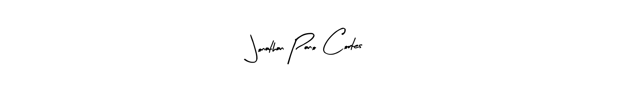 Design your own signature with our free online signature maker. With this signature software, you can create a handwritten (Arty Signature) signature for name Jonathan Pano Cortes. Jonathan Pano Cortes signature style 8 images and pictures png