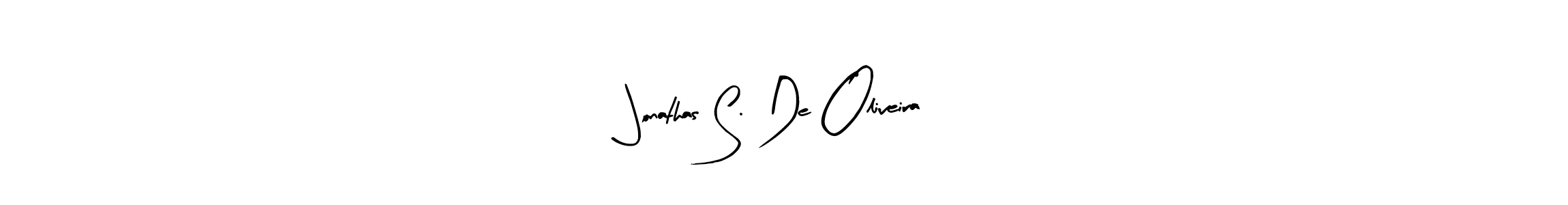 Similarly Arty Signature is the best handwritten signature design. Signature creator online .You can use it as an online autograph creator for name Jonathas S. De Oliveira. Jonathas S. De Oliveira signature style 8 images and pictures png