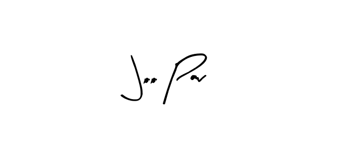 Arty Signature is a professional signature style that is perfect for those who want to add a touch of class to their signature. It is also a great choice for those who want to make their signature more unique. Get Joo Pav name to fancy signature for free. Joo Pav signature style 8 images and pictures png