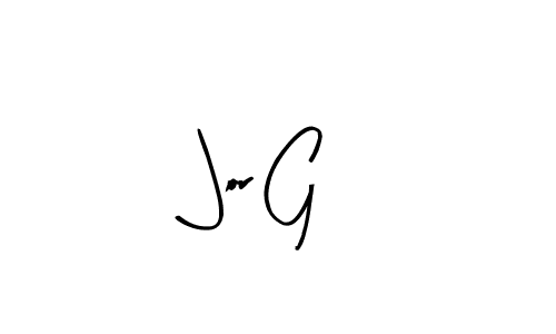 Jor G stylish signature style. Best Handwritten Sign (Arty Signature) for my name. Handwritten Signature Collection Ideas for my name Jor G. Jor G signature style 8 images and pictures png