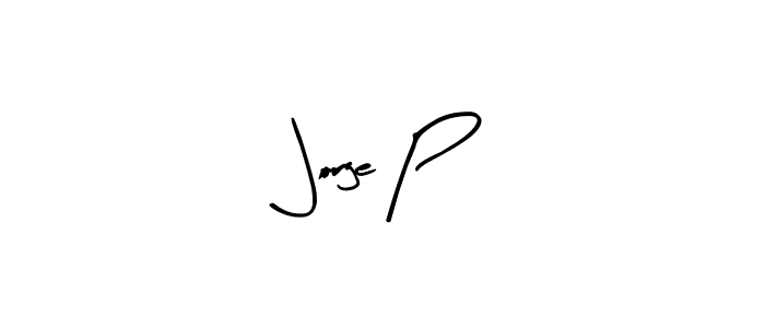 Here are the top 10 professional signature styles for the name Jorge P. These are the best autograph styles you can use for your name. Jorge P signature style 8 images and pictures png