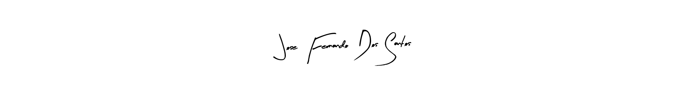 How to make Jose Fernando Dos Santos signature? Arty Signature is a professional autograph style. Create handwritten signature for Jose Fernando Dos Santos name. Jose Fernando Dos Santos signature style 8 images and pictures png