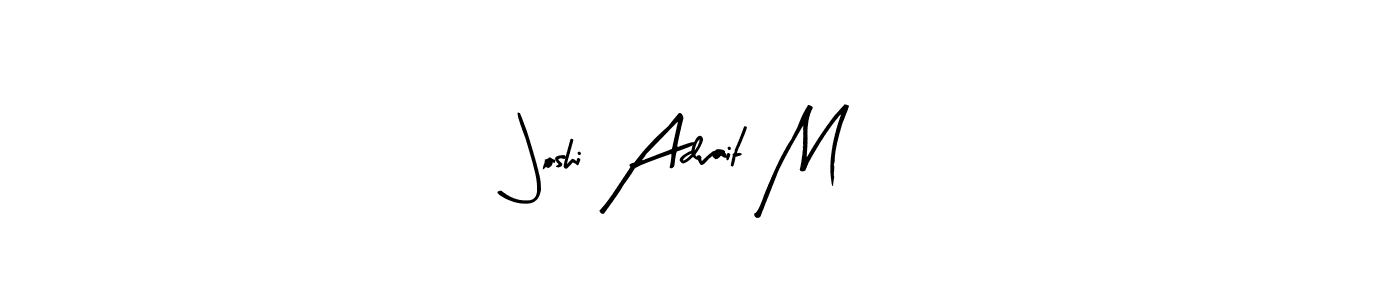 Once you've used our free online signature maker to create your best signature Arty Signature style, it's time to enjoy all of the benefits that Joshi Advait M name signing documents. Joshi Advait M signature style 8 images and pictures png