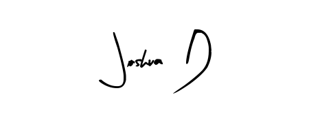 How to make Joshua D name signature. Use Arty Signature style for creating short signs online. This is the latest handwritten sign. Joshua D signature style 8 images and pictures png