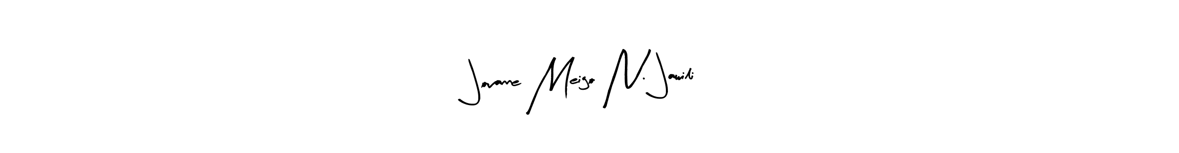 You can use this online signature creator to create a handwritten signature for the name Jovanne Meigo N. Jawili. This is the best online autograph maker. Jovanne Meigo N. Jawili signature style 8 images and pictures png