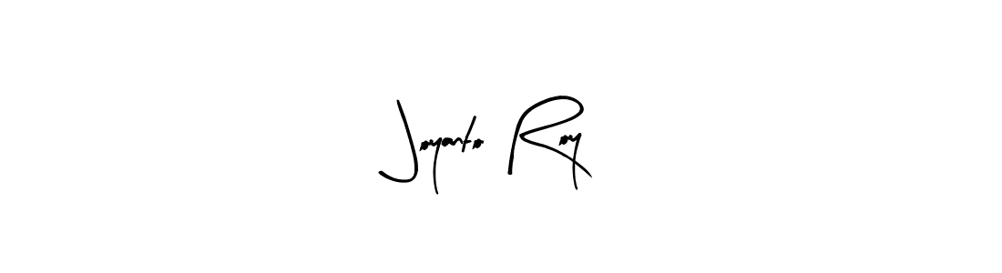 Design your own signature with our free online signature maker. With this signature software, you can create a handwritten (Arty Signature) signature for name Joyanto Roy. Joyanto Roy signature style 8 images and pictures png