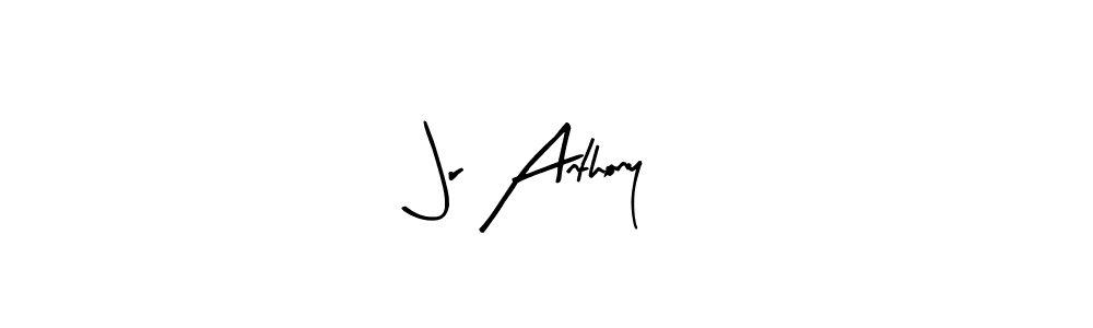 It looks lik you need a new signature style for name Jr Anthony. Design unique handwritten (Arty Signature) signature with our free signature maker in just a few clicks. Jr Anthony signature style 8 images and pictures png