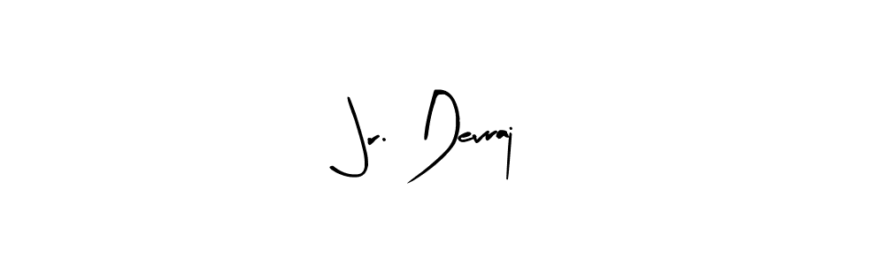 Design your own signature with our free online signature maker. With this signature software, you can create a handwritten (Arty Signature) signature for name Jr. Devraj. Jr. Devraj signature style 8 images and pictures png