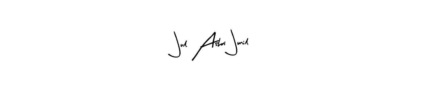 Once you've used our free online signature maker to create your best signature Arty Signature style, it's time to enjoy all of the benefits that Jul Ashri Junil name signing documents. Jul Ashri Junil signature style 8 images and pictures png