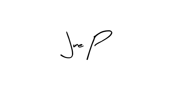 Also You can easily find your signature by using the search form. We will create June P name handwritten signature images for you free of cost using Arty Signature sign style. June P signature style 8 images and pictures png