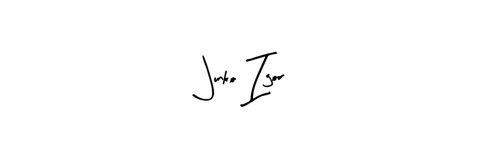 if you are searching for the best signature style for your name Junko Igor. so please give up your signature search. here we have designed multiple signature styles  using Arty Signature. Junko Igor signature style 8 images and pictures png