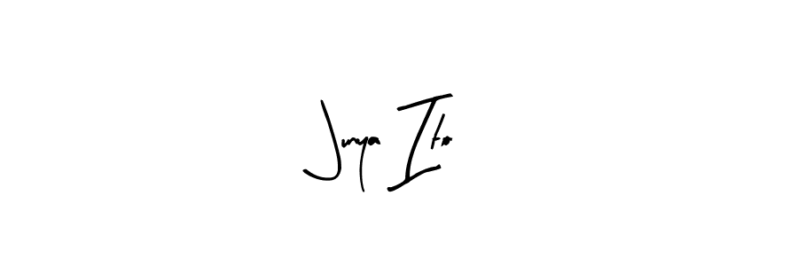 Junya Ito stylish signature style. Best Handwritten Sign (Arty Signature) for my name. Handwritten Signature Collection Ideas for my name Junya Ito. Junya Ito signature style 8 images and pictures png