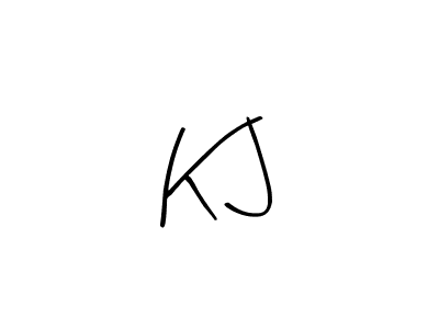 Design your own signature with our free online signature maker. With this signature software, you can create a handwritten (Arty Signature) signature for name K  J. K  J signature style 8 images and pictures png