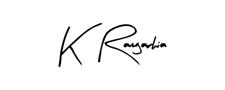 A sleek calligraphic signature for name K  Ramgarhia utilizing Arty Signature styling. Great for adding personal signatures to photos and art. K  Ramgarhia signature style 8 images and pictures png