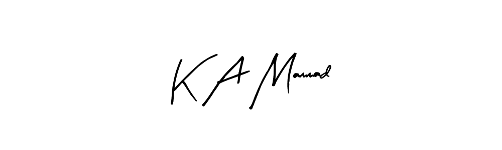Best and Professional Signature Style for K A Mammad. Arty Signature Best Signature Style Collection. K A Mammad signature style 8 images and pictures png