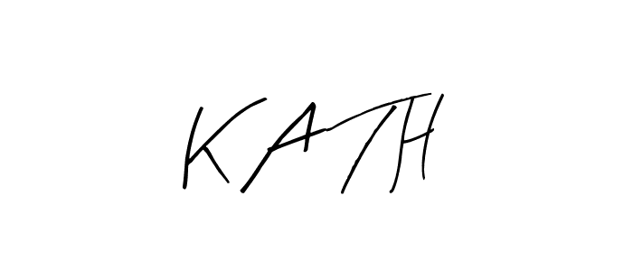 Once you've used our free online signature maker to create your best signature Arty Signature style, it's time to enjoy all of the benefits that K A T H name signing documents. K A T H signature style 8 images and pictures png