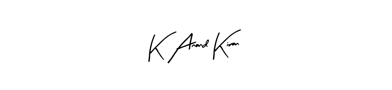 How to Draw K Anand Kiran signature style? Arty Signature is a latest design signature styles for name K Anand Kiran. K Anand Kiran signature style 8 images and pictures png