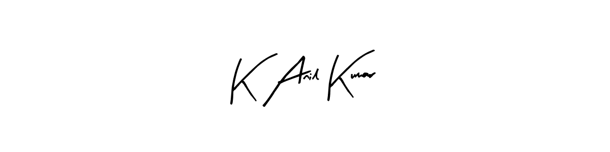 It looks lik you need a new signature style for name K Anil Kumar. Design unique handwritten (Arty Signature) signature with our free signature maker in just a few clicks. K Anil Kumar signature style 8 images and pictures png