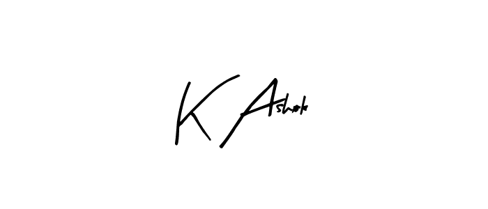 Make a beautiful signature design for name K Ashok. Use this online signature maker to create a handwritten signature for free. K Ashok signature style 8 images and pictures png
