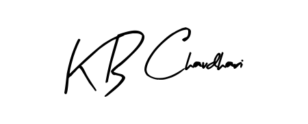 Create an unforgettable impression when signing with K B Chaudhari name styled in Arty Signature typography. 100% free online generator. K B Chaudhari signature style 8 images and pictures png