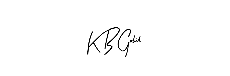 Make a beautiful signature design for name K B Gohil. Use this online signature maker to create a handwritten signature for free. K B Gohil signature style 8 images and pictures png