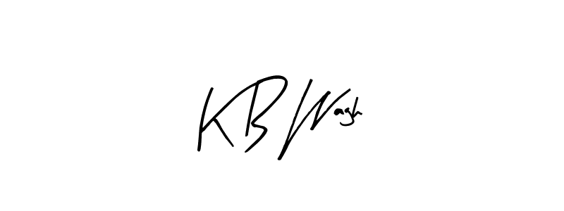 Make a beautiful signature design for name K B Wagh. Use this online signature maker to create a handwritten signature for free. K B Wagh signature style 8 images and pictures png