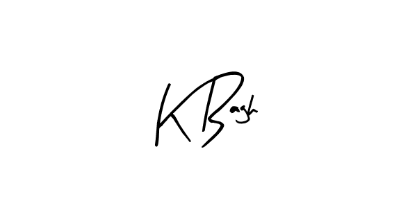 Arty Signature is a professional signature style that is perfect for those who want to add a touch of class to their signature. It is also a great choice for those who want to make their signature more unique. Get K Bagh name to fancy signature for free. K Bagh signature style 8 images and pictures png
