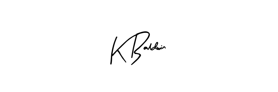How to make K Baldwin signature? Arty Signature is a professional autograph style. Create handwritten signature for K Baldwin name. K Baldwin signature style 8 images and pictures png