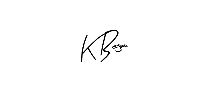 Similarly Arty Signature is the best handwritten signature design. Signature creator online .You can use it as an online autograph creator for name K Begum. K Begum signature style 8 images and pictures png
