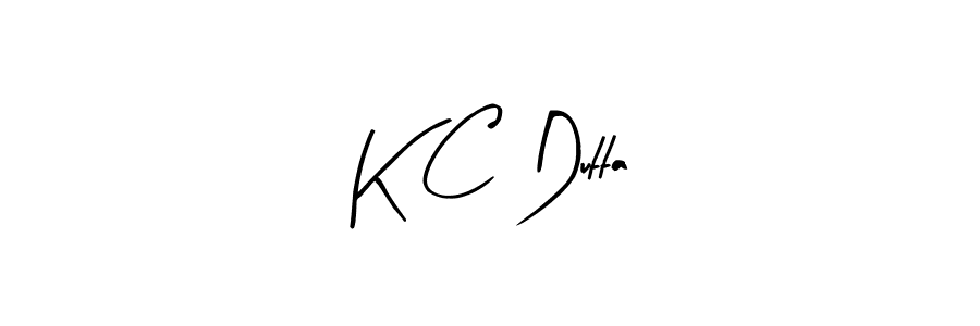 Design your own signature with our free online signature maker. With this signature software, you can create a handwritten (Arty Signature) signature for name K C Dutta. K C Dutta signature style 8 images and pictures png