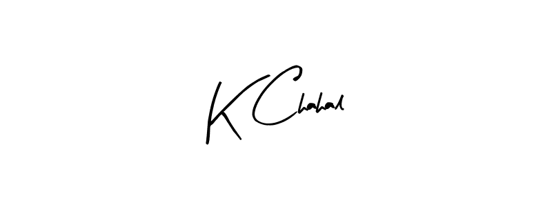 Here are the top 10 professional signature styles for the name K Chahal. These are the best autograph styles you can use for your name. K Chahal signature style 8 images and pictures png