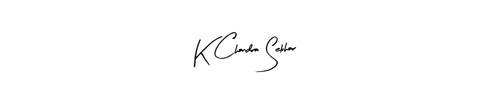 Design your own signature with our free online signature maker. With this signature software, you can create a handwritten (Arty Signature) signature for name K Chandra Sekhar. K Chandra Sekhar signature style 8 images and pictures png