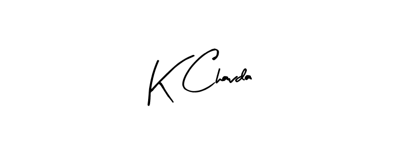 Make a beautiful signature design for name K Chavda. Use this online signature maker to create a handwritten signature for free. K Chavda signature style 8 images and pictures png