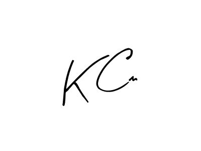 Create a beautiful signature design for name K Cm. With this signature (Arty Signature) fonts, you can make a handwritten signature for free. K Cm signature style 8 images and pictures png